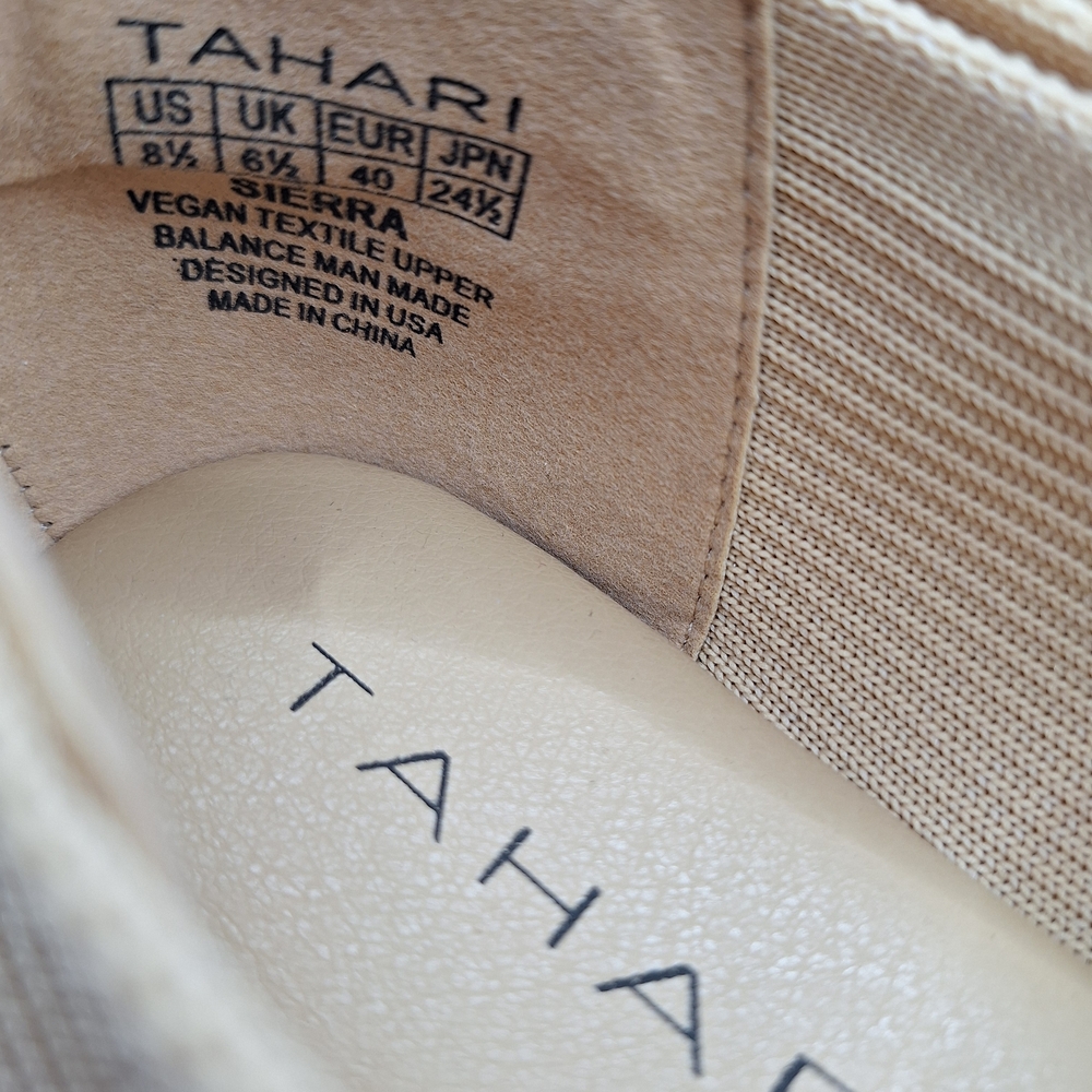 Tahari Mary Jane - Sierra Flat Shoes Camel Color Size 8.5 M - Picture 6 of 6